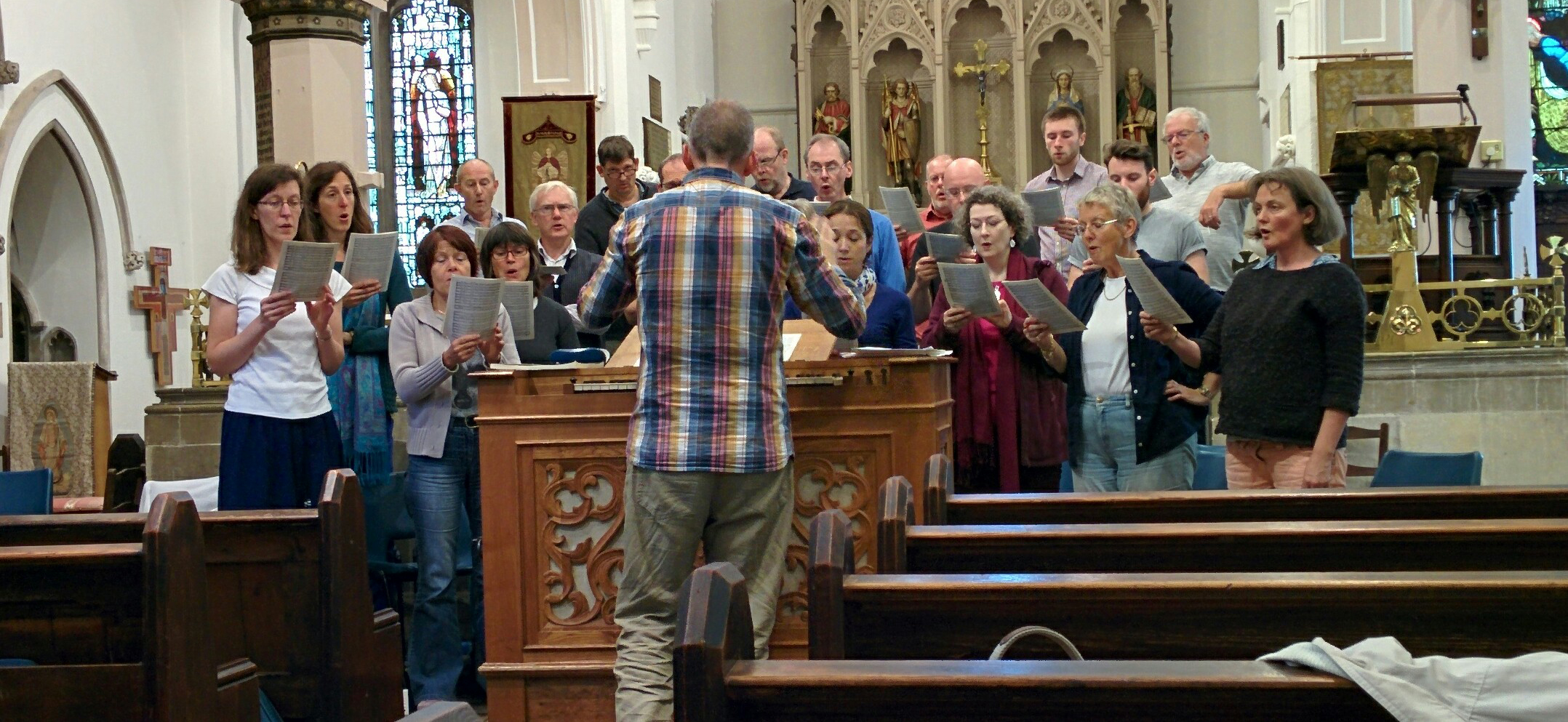 Lewes Singers rehearsal – Nicholas Houghton